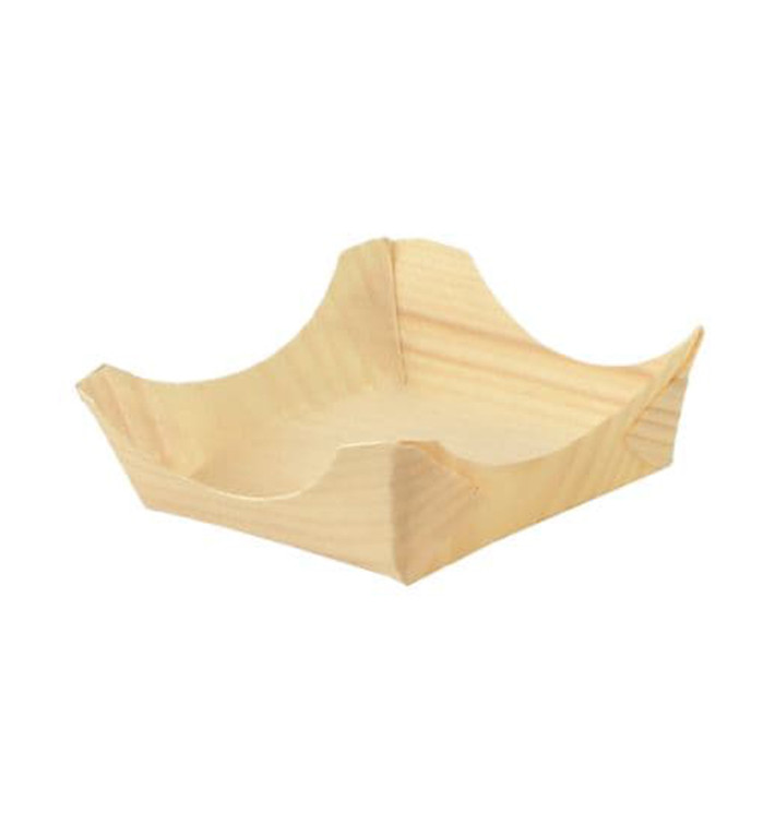 Pine Leaf Boat Tray 7,5x7,5x3cm (100 Units) Pine Leaf Boat Tray 7,5x7,5x3cm (100 Units)
