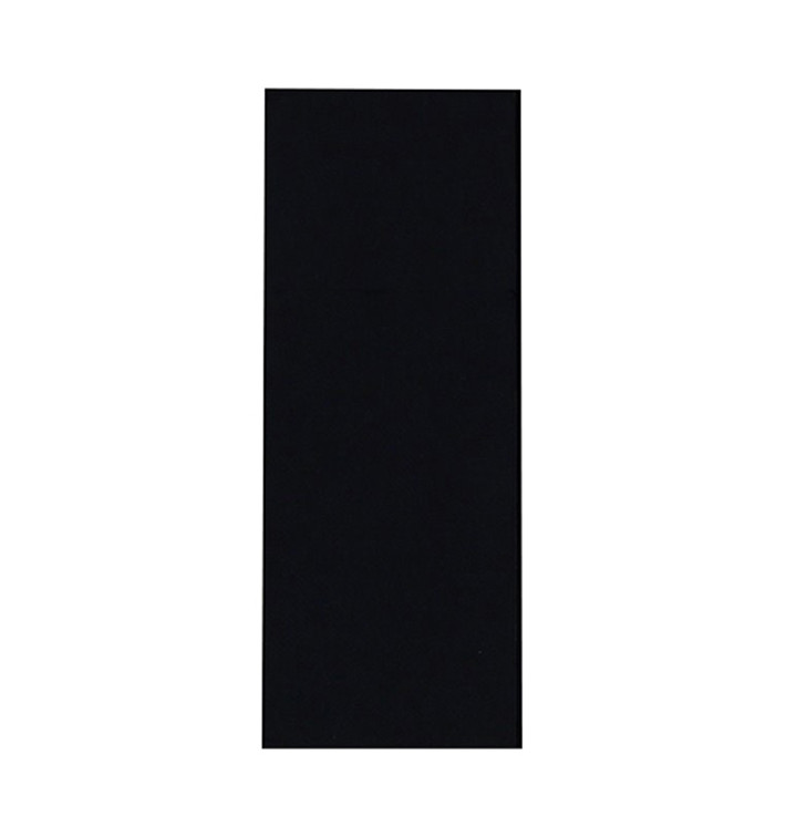 Pocket Fold Paper Napkins Black 32x40cm (1200 Units) Pocket Fold Paper Napkins Black 32x40cm (1200 Units)