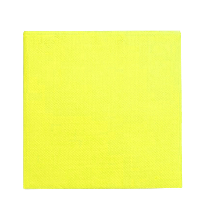 Paper Napkin Yellow 25x2cm (50 Units) 