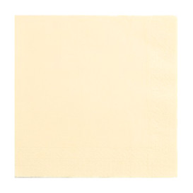 Paper Napkin Cream 25x2cm (50 Units) 