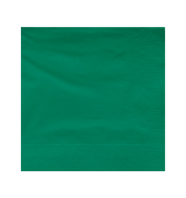 Paper Napkin Edging Green 2 Layers 30x30cm (4500 Units) Paper Napkin Edging Green 2 Layers 30x30cm (4500 Units)