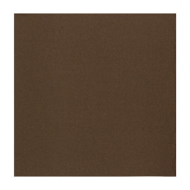 Paper Napkin Double Point Brown 2C 33x33cm (1.200 Units)
