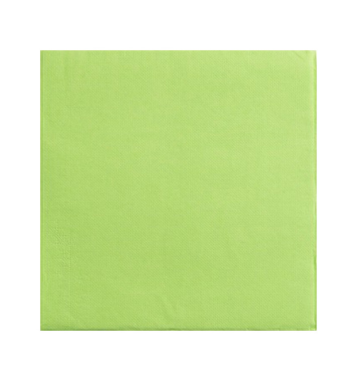 Paper Napkin Double Point Pistachio 2C 33x33cm (1.200 Units) Paper Napkin Double Point Pistachio 2C 33x33cm (1.200 Units)