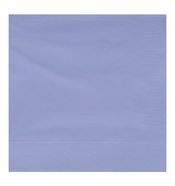 Paper Napkin Edging Lilacc 40x40cm (50 Units) 
