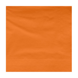 Paper Napkin Edging Terracotta 40x40cm (50 Units) 
