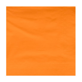 Paper Napkin Edging Orange 40x40cm (1200 Units)