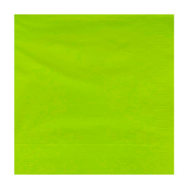 Paper Napkin Edging Pistachio 40x40cm (50 Units) 