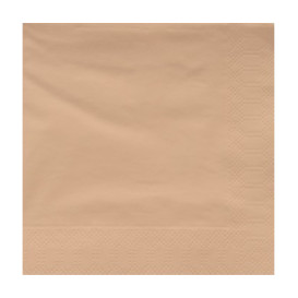 Paper Napkin Edging Cream 40x40cm (50 Units) 