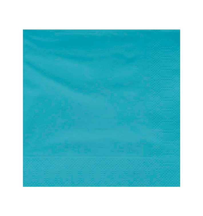 Paper Napkin Edging Light Blue 40x40cm (1200 Units) Paper Napkin Edging Light Blue 40x40cm (1200 Units)