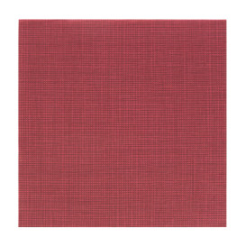 Paper Napkin Double Point 40x40cm "Between Lines" Burgundy (50 Units) 