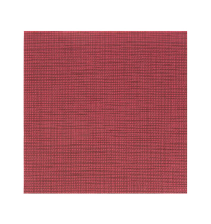 Paper Napkin Double Point 40x40cm "Between Lines" Burgundy (1000 Units)