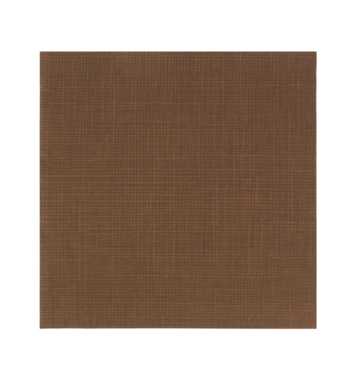 Paper Napkin Double Point 40x40cm "Between Lines" Brown (1000 Units) Paper Napkin Double Point 40x40cm "Between Lines" Brown (1000 Units)