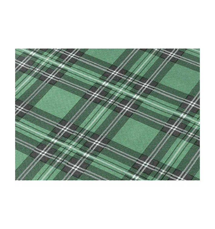 Pre-Cut Paper Tablecloth "Edinburgh" 37g 1x1m (400 Units) Pre-Cut Paper Tablecloth "Edinburgh" 37g 1x1m (400 Units)