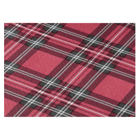 Pre-Cut Paper Tablecloth "Glasgow" 37g 1x1m (400 Units) 