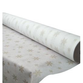 Novotex Tablecloth Roll White "Estrellas" P40cm 1,2x50m (1 Unit)