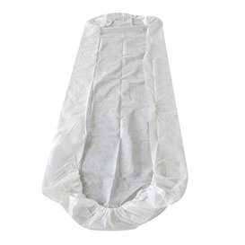 Disposable Plastic Bed Sheet Adjustable PP "TST" "SMS" 140x240cm (1 Unit) 