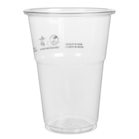 Plastic Cup PP Clear 300 ml (100 Units)  