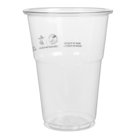 Plastic Cup PP Clear 300 ml (100 Units) 