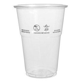 Plastic Cup PP Clear 300 ml (100 Units)  