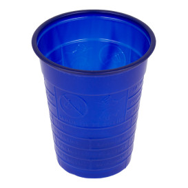Plastic Cup PS Dark Blue 200ml Ø7cm (1500 Units)
