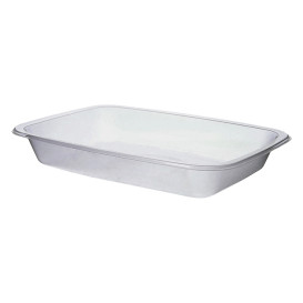 Plastic Tray PP Heat Sealable GS 1/8 15,4x11x2,5cm (50 Units) 