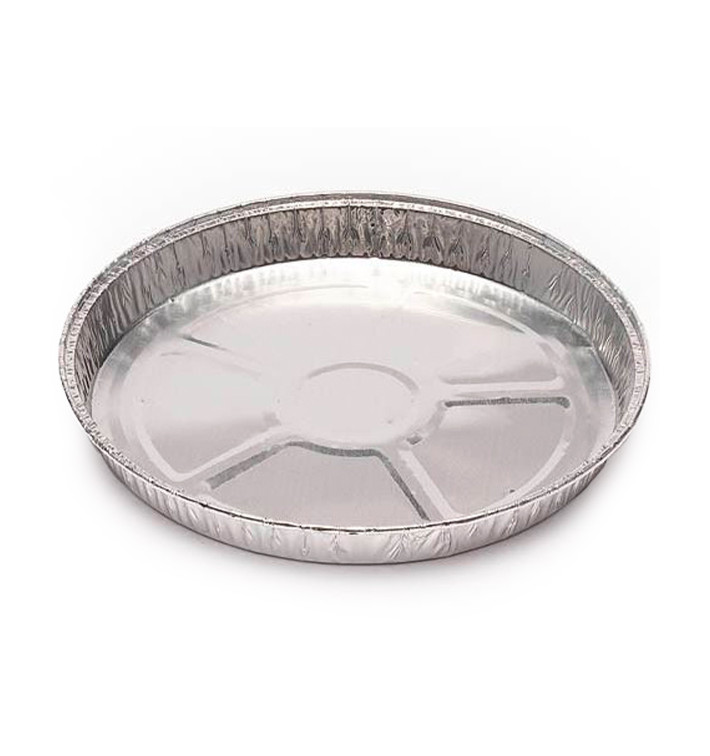 Foil Pan Round Shape 15cm 230ml (2595 Uds) Foil Pan Round Shape 15cm 230ml (2595 Uds)
