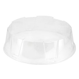 Lid for Cake Container APET Ø24x6cm (10 Units)