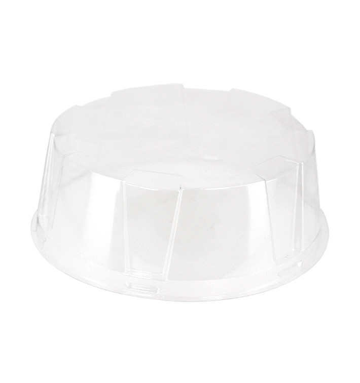 Lid for Cake Container APET Ø24x8cm (10 Units)