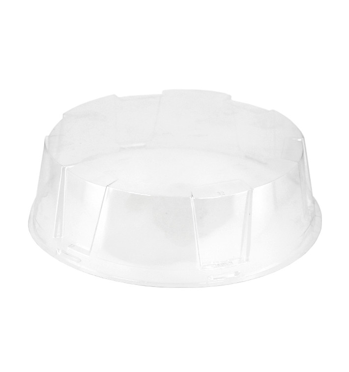 Lid for Cake Container APET Ø28,5x8cm (30 Units) Lid for Cake Container APET Ø28,5x8cm (30 Units)