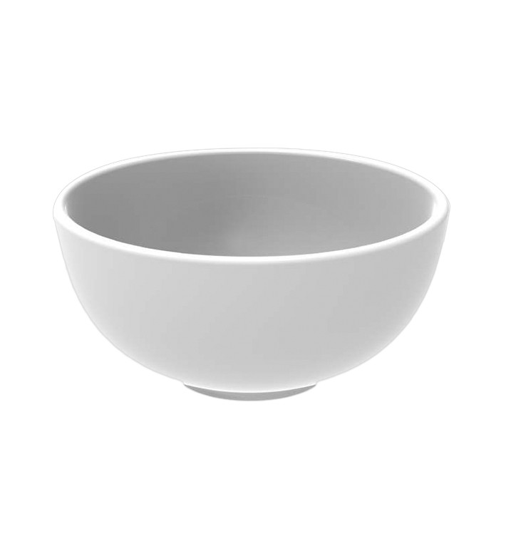 Tasting Plastic Bowl Durable SAN "Classic" White 120ml (6 Units) Tasting Plastic Bowl Durable SAN "Classic" White 120ml (6 Units)