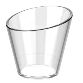 SAN "Circle" Durable Tasting Bowl Transparent 100ml (72 Units) 