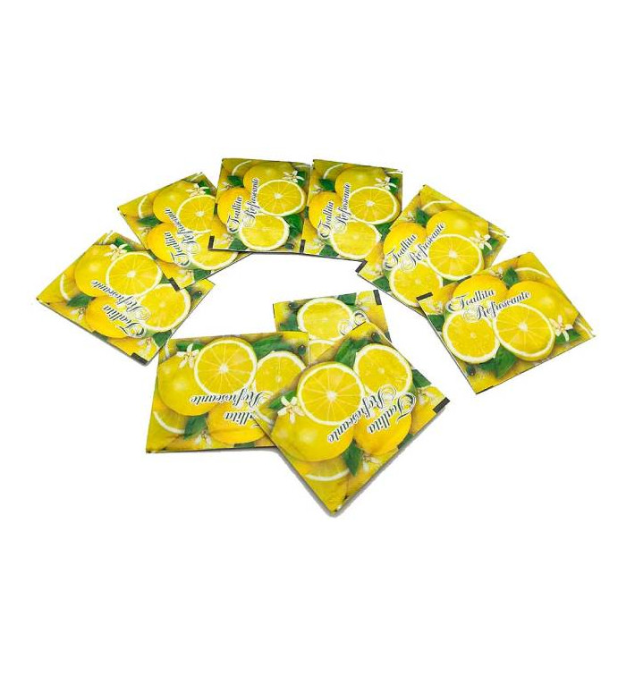 Lemon Refreshing Wipes "Lemons" motif (2500 Units) Lemon Refreshing Wipes "Lemons" motif (2500 Units)