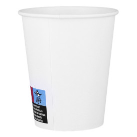 Paper Cup White ECO 7Oz/210ml Ø7cm (100 Units)