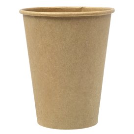 Paper Cup 12Oz/360ml Brown Ø8,0cm (100 Units) 