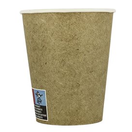 Paper Cup Eco-Friendly-Friendly Kraft 6Oz/180ml Ø7,0cm (100 Units) 