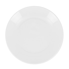 Reusable Plate Durable CPET Stoven White Ø17,5cm (6 Units)