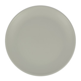 Reusable Plate Durable PP Mineral Grey Ø23,5cm (6 Units)