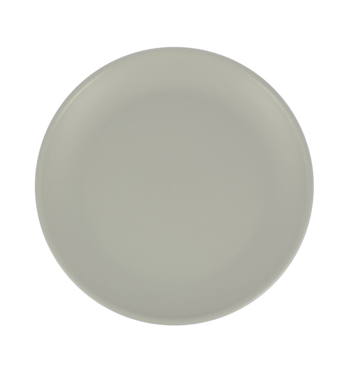 Reusable Plate Durable PP Mineral Grey Ø23,5cm (6 Units) Reusable Plate Durable PP Mineral Grey Ø23,5cm (6 Units)