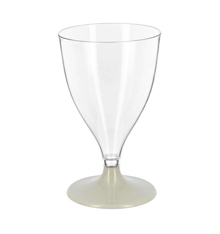 Reusable PS Cup Water/Wine Grey Foot 200ml 2P (48 Units) Reusable PS Cup Water/Wine Grey Foot 200ml 2P (48 Units)