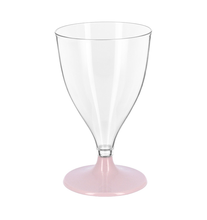 Reusable PS Cup Water/Wine Pink Foot 200ml 2P (48 Units) Reusable PS Cup Water/Wine Pink Foot 200ml 2P (48 Units)