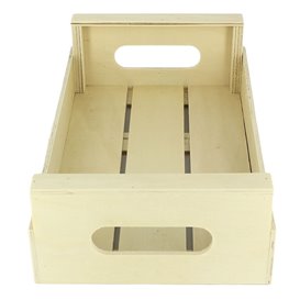 Wooden Display Box with Handle 25x15x7,5cm (1 Unit) 
