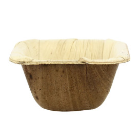 Palm Leaf Mini Bowl 6,3x6,3cm (50 Units) 