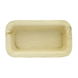 Palm Leaf Bowl Rectangular Shape 12,8x6,4cm (200 Units)