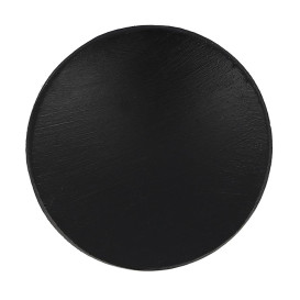 Bamboo Tasting Plate Black Ø6cm (24 Units) 