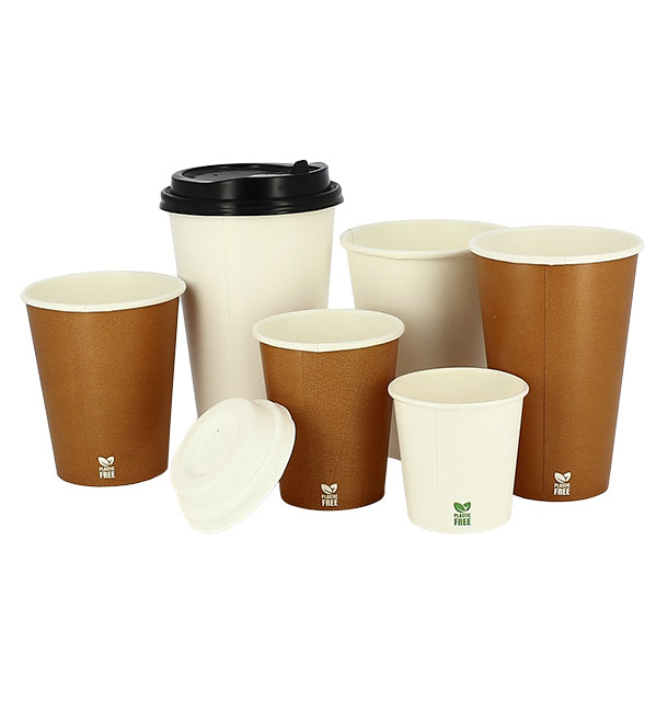 Plastic free paper cup
