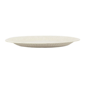 Paper Plate Biodegradable White 18 cm (100 Units)