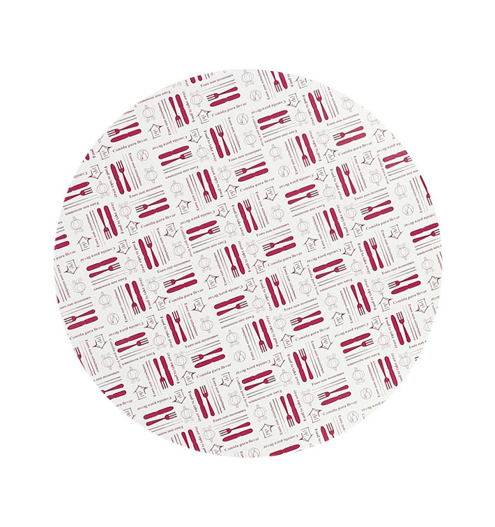 Paper Lid for Foil Pan Round Shape 1425ml (50 Units) Paper Lid for Foil Pan Round Shape 1425ml (50 Units)