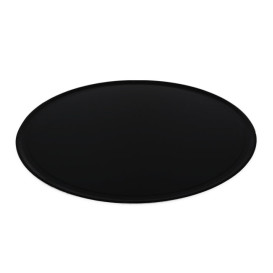Paper Plate Pizza PET Layered Black 30cm (100 Units)  