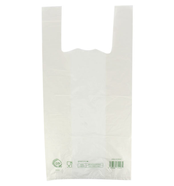 Plastic T-Shirt Bag Home Compost “Classic” 40x50cm (1.000 Units)