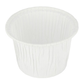 Cupcake Liner White 4,5x4x6,3cm (1 Unit)